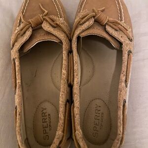 Sperry Tan Boat Shoes